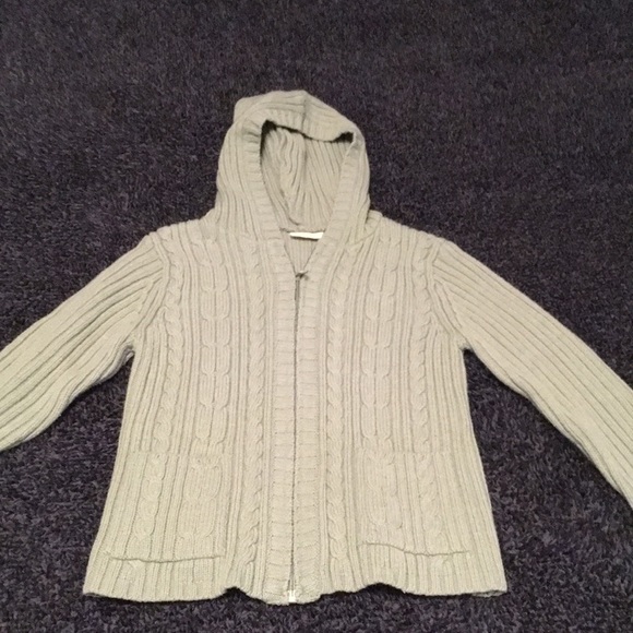Girls zip up sweater jacket - Picture 1 of 5